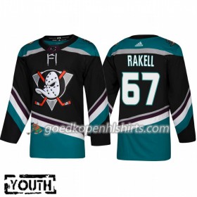 Anaheim Ducks Rickard Rakell 67 Adidas 2018-2019 Alternate Authentic Shirt - Kinderen